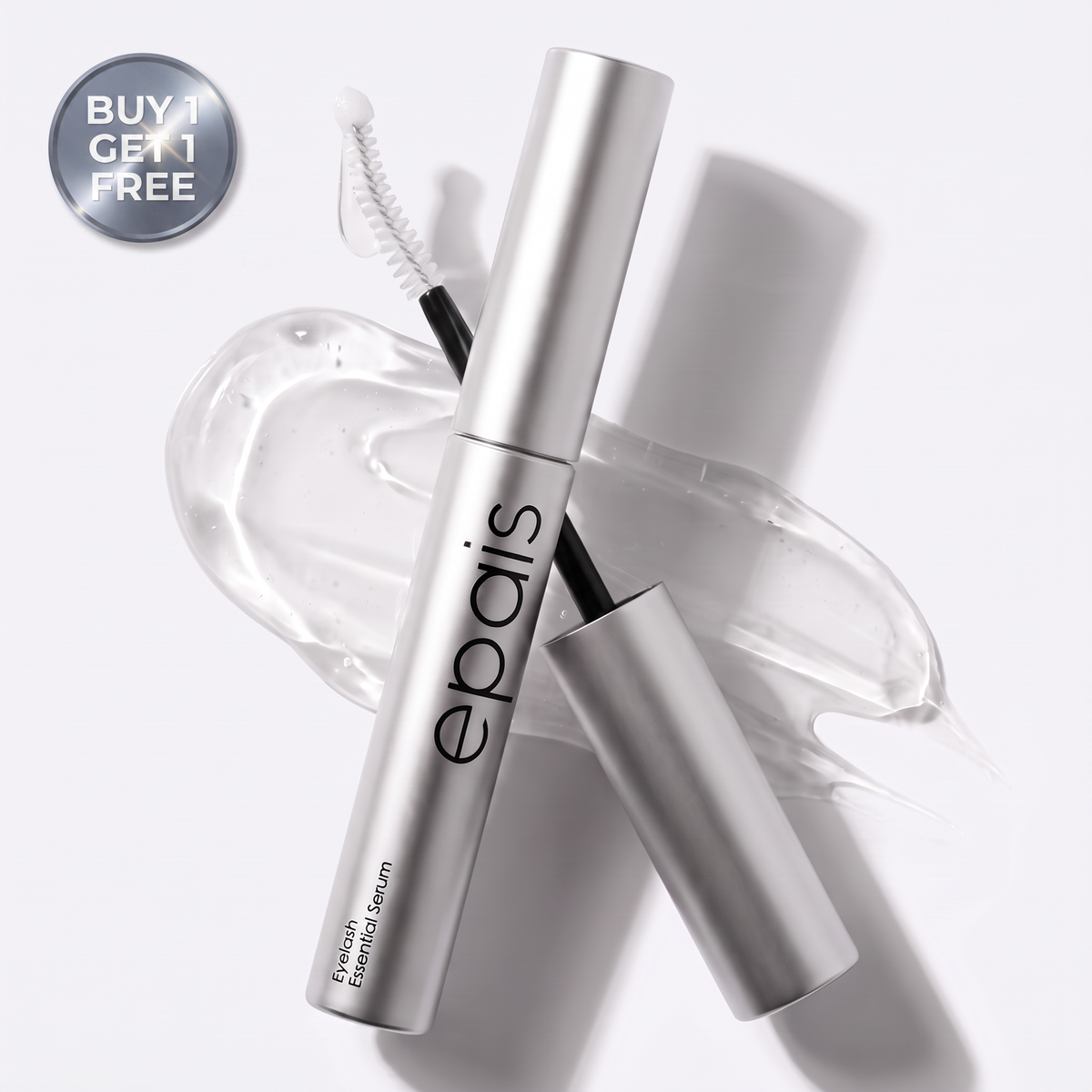 Epais Eyelash Essential Serum tube with clear serum swirl