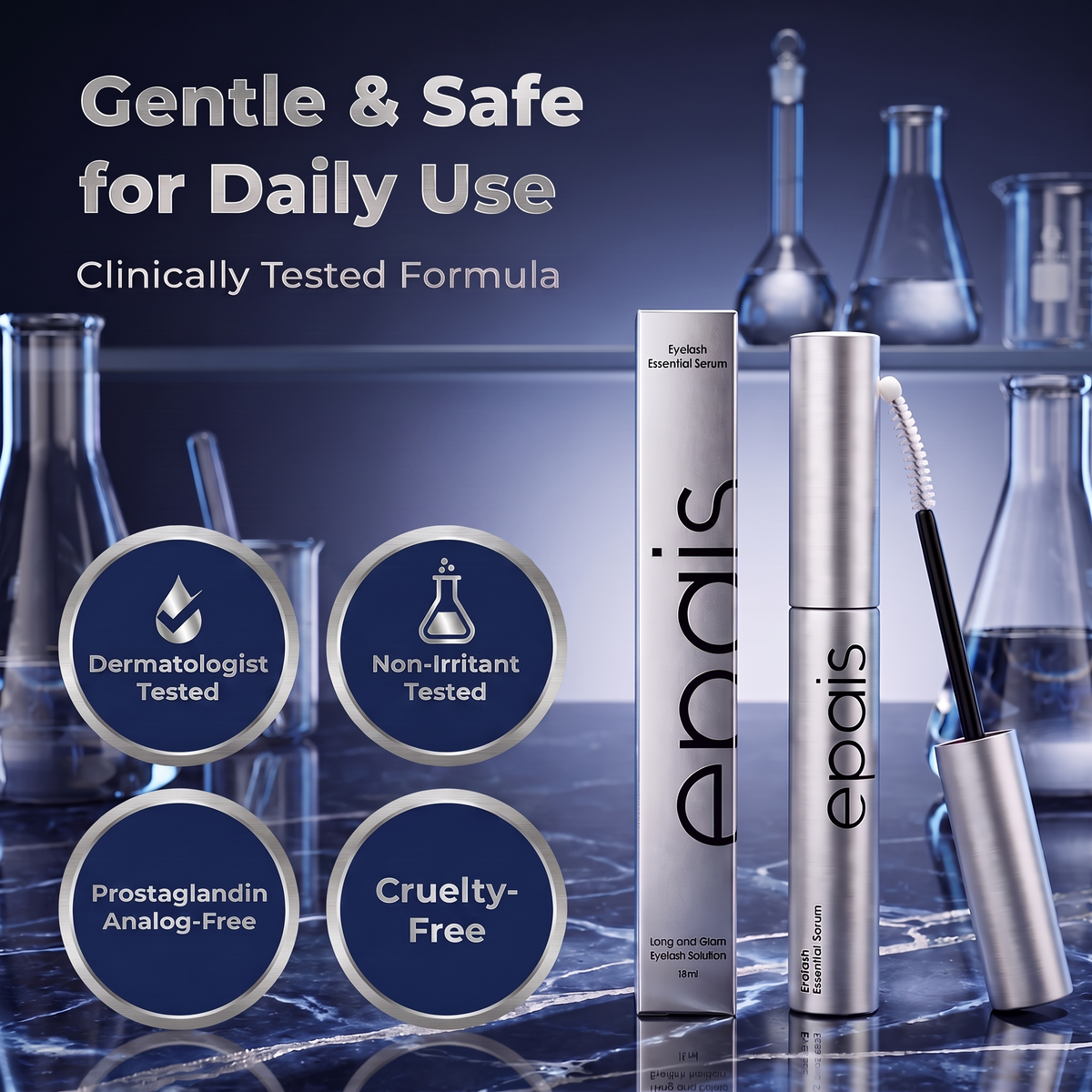 Epais serum, gentle and safe for daily use