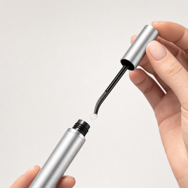 Pulling the applicator from the tube
